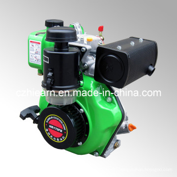 Diesel Engine with Spline Shaft Green Color (HR170FB)